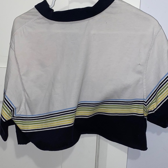 Cute Cropped Collared Polo Tee - Picture 2 of 2